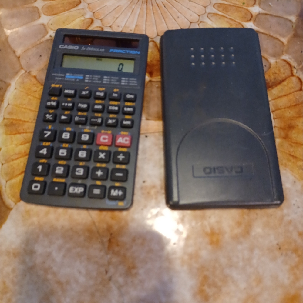 Solar Cassio calculator fx-260solar FRACTION